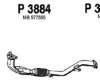 FENNO P3884 Exhaust Pipe